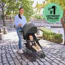 Ingenuity 3Dlite Jewel Convenience Stroller Lightweight Folding Stroller with Car Seat Compatibility, Extra-Large Canopy & Storage