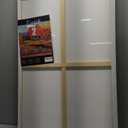 ESRICH Stretched Canvas for Painting 24x36 Inch, 2 Pack Large Canvas for Painting, Primed Acid-Free Cotton Blank Canvases 24x36 Inch, Large Painting Canvas for Oil Paint,Watercolor,Acrylic Paint.