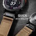 for Garmin Watch Band, for Fenix 8 47mm/Fenix 7 /Fenix 6 Band - QuickFit 22mm Watch Band for EPIX Pro Gen 2 & Forerunner 965 - 22mm Nylon Watch Band for GARMIN Fenix 5 Plus/Fenix 6 Pro/Fenix 7 Pro