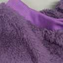 2 Pack Dog Sweaters for Dogs, Warm Puppy Clothes Winter, Fleece Pet Sweater for Doggie Boy Girl, Cat, Kitten Chihuahua Bulldog Pug Beagles, XS (Rose,Purple)