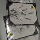 Framed Black and White Bathroom Wall Art, 4 Piece Vintage Floral Canvas Prints Artwork for Farmhouse, Rustic Minimalist Flower Botanical Pictures for Bedroom Living Room Wall Decor, 8x10x4 (Pack)