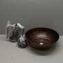 TAKEGO 16.14" Large Pendant Light, Farmhouse Kitchen Island Vintage Copper Pendant, Rustic Hanging Ceiling Lamp