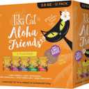 Tiki Cat Aloha Friends Variety Pack, Meaty Flavors Mixed with Pumpkin, Wet, High-Protein & High-Moisture Cat Food, For All Life Stages, 2.5 oz. Pouch (Pack of 12)