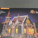 Medieval Castle Banquet Hall Lighting Building Bricks Set - Middle Ages City Town Modular Collection Display Kit with Minifigures 3232 Pcs for Adults & Teens