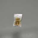 Brass Compression Tube Pipe Fitting Connector, Straight Coupling Adapter, 3/8" Tube OD x 1/4" NPT Male Connector 5pcs (3/8" OD Compression x 1/4" NPT Male)