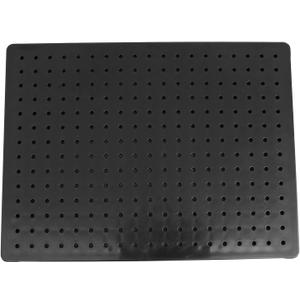LQ Industrial Painting Stand Base 20 x 15.2x2.4cm(7.87x6x0.94inch) Color Clip Base Model Holder 14 x 19 Holes Alligator Clip Stick Set Modeling Tool