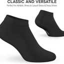 Ankle Socks for Women, 8 Pairs Premium Cotton Non Slip Lightweight Casual Low Cut Socks (Gray)