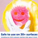 Scrub Daddy Color Sponges - Scratch-Free Multipurpose Dish Sponges for Kitchen, Bathroom & Household Cleaning - Made with BPA-Free Polymer Foam (3 Count)