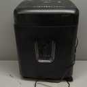 Amazon Basics 18 Sheet Cross Cut Paper, CD, and Credit Card Shredder, Black