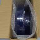 Rubtlamp 60Pcs Plastic Blue Plates, Heavy Duty Disposable Plates, Blue Hammered Party Plate Include 30 Dinner Plate, 30 Dessert Platos, Fancy Disposable Platos For Wedding Parties