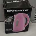 OVENTE Electric Kettle, 1.7L Fast Boiling Water Heater for Coffee or Tea, BPA Free with Water Level Gauge, Auto Shut-Off, Boil-Dry Protection, Indicator Light and Removable Filter, Pink KP72P