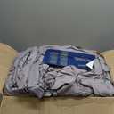 Bedsure Queen Comforter Set Grey - Bed in a Bag Queen Size Bedding 7 Pieces, GentleSoft Pintuck Bed Set Gift for Family, All Season Down Alternative Comforter with Sheets, Pillowcases & Shams