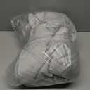 Blunique Ultra Soft Cozy Faux Fur Throw Blanket, Fuzzy Plush Thick Bubble Blanket, Oversize Luxury Fluffy Blanket for Couch, Bed, and Living Room, 60x48 Inches, Light Grey