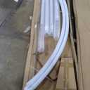 EMART Backdrop Stand Heavy Duty 10x10Ft, Round Pipe and Drape Photo Background Support Kit, Adjustable Metal Frame with Flat Base for Photography Wedding Birthday Party Decorations (Silver)