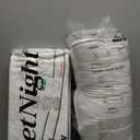 SweetNight Bed Pillows Queen Size Set of 2, Fluffy Luxury Hotel Pillows Collection Gusseted for Neck and Shoulder, Side Back Stomach Sleeper Pillow, Cozy Night 18"X28" (White)