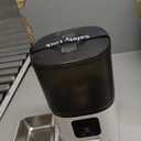 PAPIFEED Smart Automatic Cat Feeders Pet Feeder : WiFi Pet Feeder with APP Control for Remote Feeding, Detachable for Easy Clean,Stainless Steel Bowl,1-10 Meals Per Day for Dog (6L/25Cup)