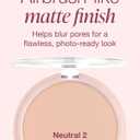 Mineral Fusion Pressed Powder Foundation, Neutral 2 - Fair/Med Skin w/Neutral Undertones, Age Defying Foundation Makeup with Matte Finish, Talc Free Face Powder, Hypoallergenic, Cruelty-Free, 0.32 Oz