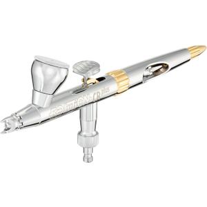 Harder & Steenbeck Airbrush  Evolution 2024 CRplus - German-Engineered Dual Action Painting Set with Gravity Feed - 0.28mm Self-Centering Nozzle - 2ml Paint Cup - 121231