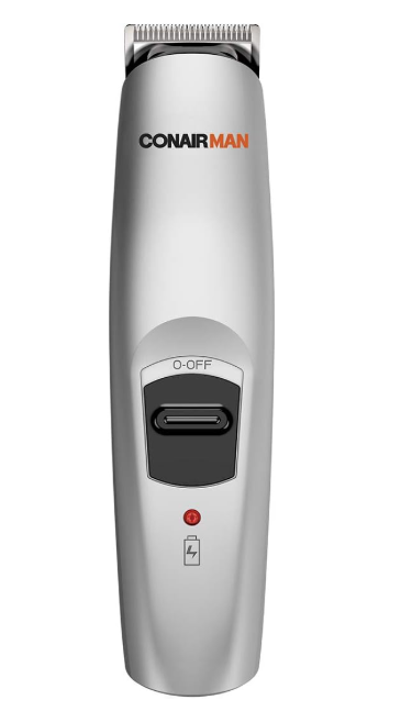 ConairMAN All-in-One Beard Trimmer for Men for Face, Nose and Ear Hair Trimmer, 12 piece Men's Grooming Kit, Cordless/Rechargeable