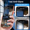 YWXTW 2 Pack Matte Privacy Screen Protector for iPhone 17 Pro Max