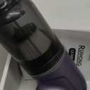 Portable Car Vacuum Cordless,2-in-1 Blow Suction Handheld Cleaner with Multi-Nozzles, Rechargeable Mini Vacuum for Car, Home, Office, Pet Hair, Sofa, Keyboard. (Purple)