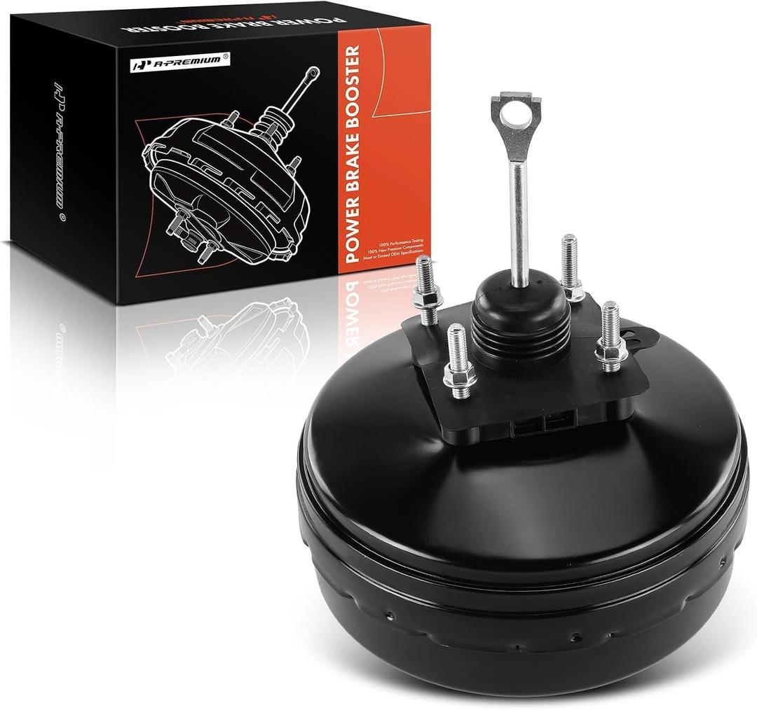 A-Premium Vacuum Brake Booster With Sensor Compatible with Chevrolet Silverado 1500, Suburban 1500/2500, Tahoe, Avalanche & GMC Sierra 1500, Yukon XL 1500/2500 & Cadillac Escalade ESV/EXT, 2008