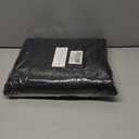 LXKCKJ 7x13 FT Oval Pool Cover with Above Ground Pool, Solar Rectangular Pool Cover Protector, Winter Pool Cover with Accessories Set Ideal for Cold and UV Resistant, Dustproof (Black)