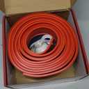 Flex Tracks 15 Ft Starter Set, Flexible Race Track for Kids 3+ with Strong Suction Cups, Flexible Car Track Race Car Ramp Track Compatible with 1/64 Diecast Cars, Portable Rolls Up Race Tracks (Blue Red)