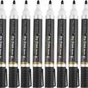 Volcanics Jumbo Black Dry Erase Markers Whiteboard Pens Low Odor Whiteboard Markers Pack of 70