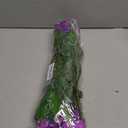 Hommyea Artificial Fake Flowers for Outdoor, 6 Bundles UV Resistant Faux Plants Decoration Silk Flowers No Fade Plastic Flowers for Outside Planters Home Porch Patio Yard Garden Decor(Purple)