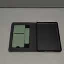 CoBak Case with Stand for Kindle Paperwhite 12th Gen 2024 Released (7") & Kindle Colorsoft Signature Edition - Durable PU Leather Cover with Auto Sleep Wake, Card Slot, Hand Strap Feature, Sage Green