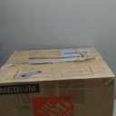 E-far 16 Piece Dinnerware Sets, Plates and Bowls with Pasta Bowls Service for 4, Modern Stoneware Ribbed Dishes for Kitchen Dining, Microwave & Dishwasher Safe, Speckled White