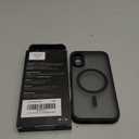 TOCOL Magnetic for iPhone 16 Case, Compatible with Magsafe, Upgraded Full Camera Protection, Drop Protection, Translucent Matte Back Bumper Phone Cover 6.1-InchBlack