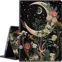 for All-New Fire Max 11 Case 13th Generation Lightweight Protective Smart Stand Cover with Auto Wake Sleep Case for Fire Max 11 inch 2023 - Moon Floral Flower