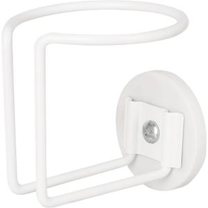 Magnetic Cup Holder, Durmmur SUS 304 Stainless Steel Magnetic Cup Caddy, Magnetic Drink Holder for Tractor Mower Truck School Bus Refrigerator Treadmill,Magnet Can Holder on Metal Surface(1Pack White)