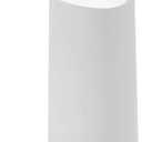 Joseph Joseph Flex 360, Advanced Smart Toilet Brush and Storage Holder Set with Anti-drip, Anti-Clog, Triple-Action Replaceable Brush Head - White
