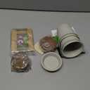 HOME GROWN Succulent & Cactus Seed Kit for Planting  [Enthusiasts Favorites] Premium Cactus & Succulent Starter Kit: 4 Planters, Drip Trays, Markers, Seeds Mix, Soil - DIY Gift Kits