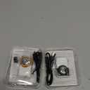 2 Pack Mini Keychain Camera with 16 GB Card 960p Small Digital Video Camera Recorder 150 Mins Battery Life Compact Video Camcorder for Travel Study Recording, Grey and Orange Color