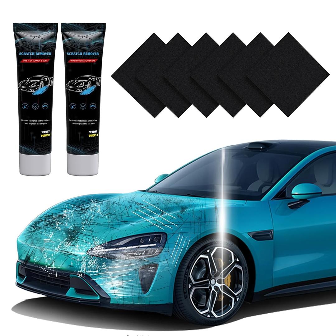 Cloth Car Scratch Remover for Vehicles, Nano Magic Cleaning Cloth for Minor Car Polish