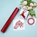 GIRAFVINYL Maroon Permanent Vinyl - 12" x 15ft, Matte Burgundy Vinyl for Craft Decal, Sticker, Tumbler, Party, Sign, Maroon (Matte Wine Red)