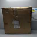 iPower 24 Inch Wall Mounted Shutter Exhaust Fan with Speed Controller and Power Cord Kit, Aluminum, 1400 RPM, 4016 CFM, for Attic, Garage, Louvered Vent, Plant, Greenhouse, Silver