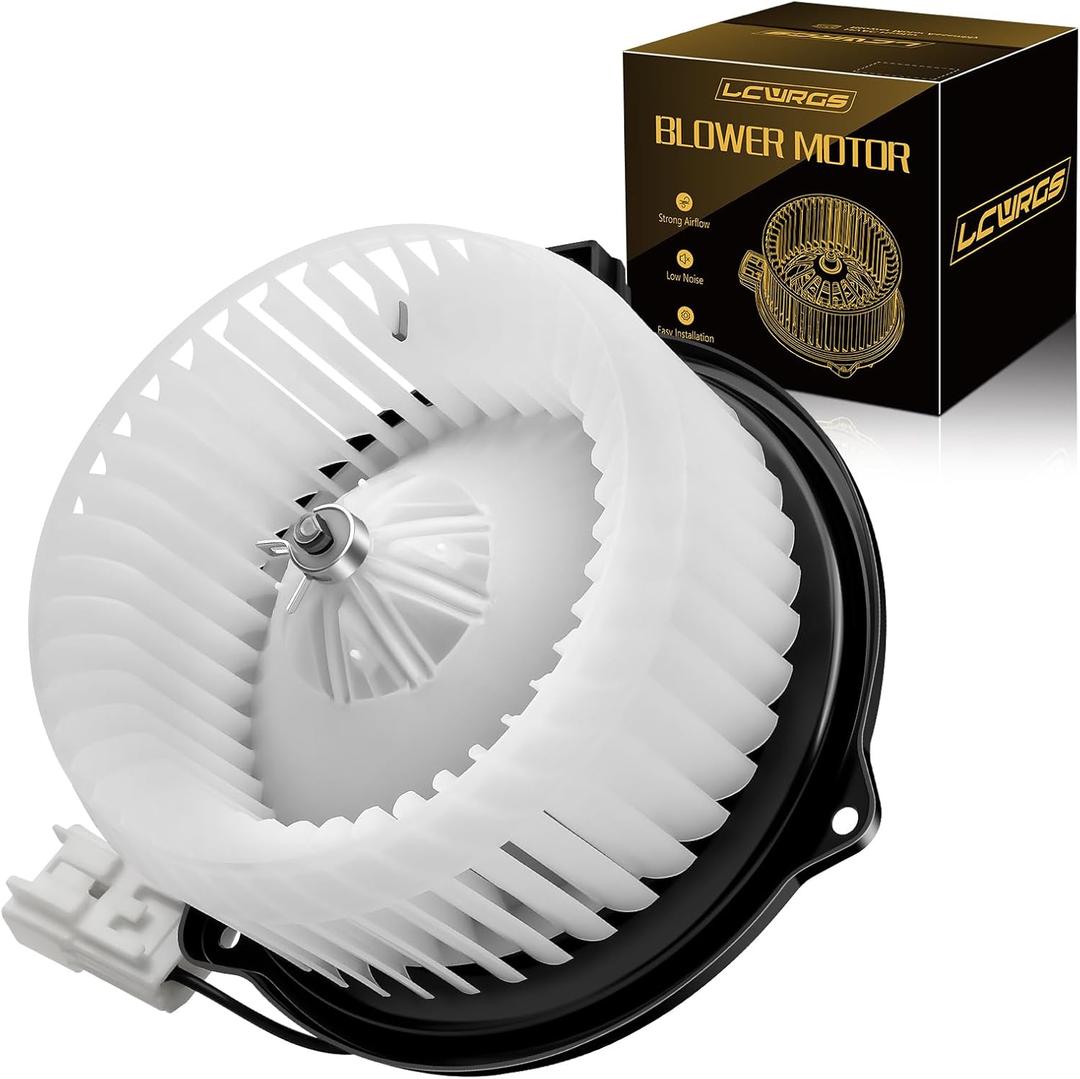 Front AC Blower Motor with Fan Fits for Automatic AC 2014 2015 2016 2017 2018 2019 2020 2021 Mazda 6 CX5 CX-5 Mazda6 Heater Blower Replaces# 76984 GHR161140B