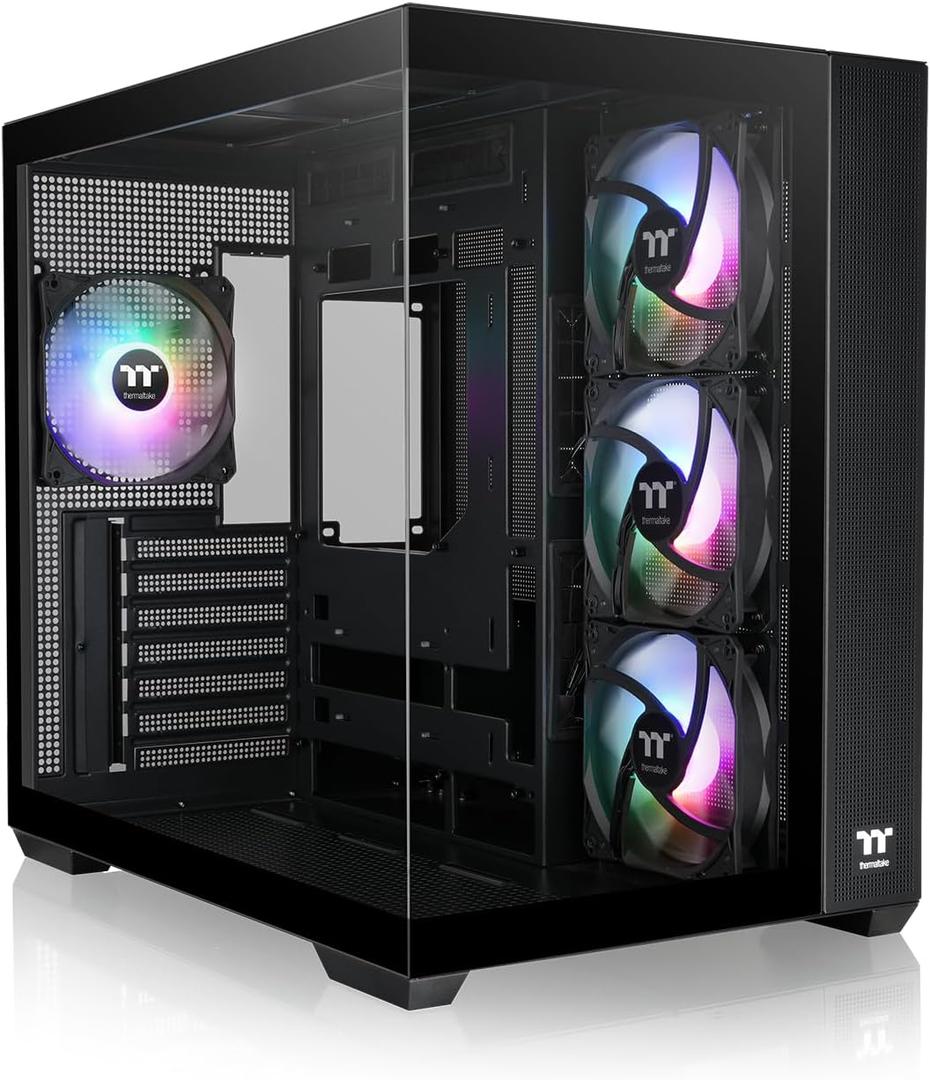 Thermaltake View 380 Tg Argb Mid Tower Chassis, W129020449 (Chassis)