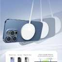 Magnetic Wireless Magsafe Charger iPhone: Charging Pad for iPhone 17/16/15/14/13/12 Series & AirPods Pro 4-2, Strong Magnet, Dual Ports, Case-Friendly, Lightweight for Travel Home Office Desk