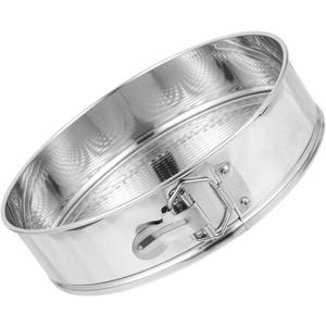 Uonlytech Stainless Steel Springform Cheesecake Pan 9-inch 304 Material with Locking Clamp Nonstick round Cake Mold for Home Baking and DIY Desserts