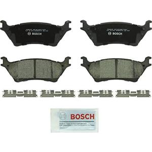 BOSCH BC1602 QuietCast Premium Ceramic Disc Brake Pad Set - Compatible with Select Ford F-150; REAR