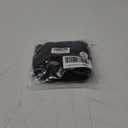 YIMISAN Women's Two Piece Bandeau Swimsuit Ribbed Strapless Tube Bikini Top with Mid Waist Cheeky Bottom Bathing Suit (Medium, Black)