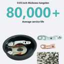 NEOGET Car Horn Kit for BMW 12V Loud Waterproof Auto Horn, High Low Dual Tone 126 Decibel, Replacement for BMW