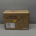 21" Set of 2 Touch Control Table Lamps with 2 USB & AC Outlets, 3-Way Dimmable Modern Nightstand Lamps for Bedroom Living Room Office Reading, White Shade Bedside Lamps, 5000K LED Bulbs Included. (White Linen & Brushed Nickel(Base)-5000K)