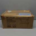 2 Pcs Multi Use Storage Bin With Bamboo Lid - Large
